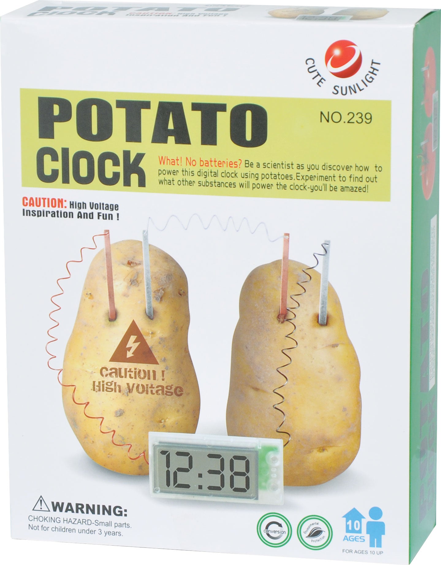 Educational Electronics Potato Clock Science Experiment Kit K1146
