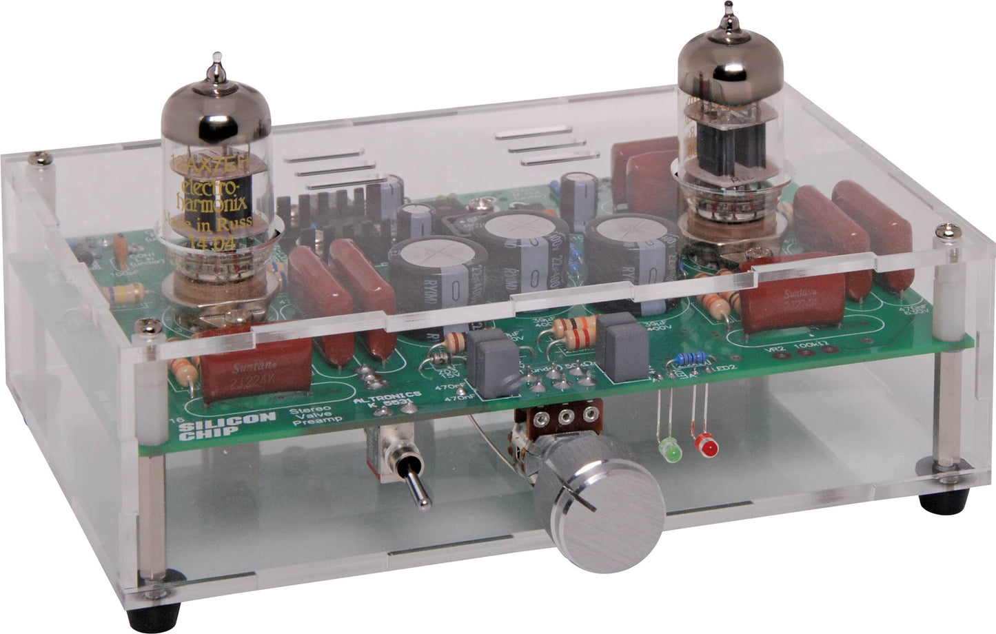 Audio Kits Case To Suit K5192 Hifi Valve Preamplifier Kit K5193