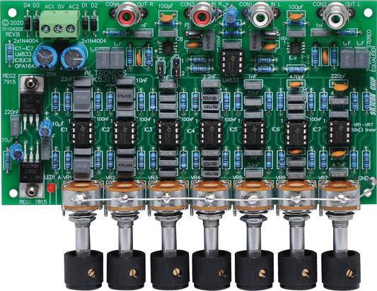 Audio Kits 7 Band Stereo Equaliser Kit K5315