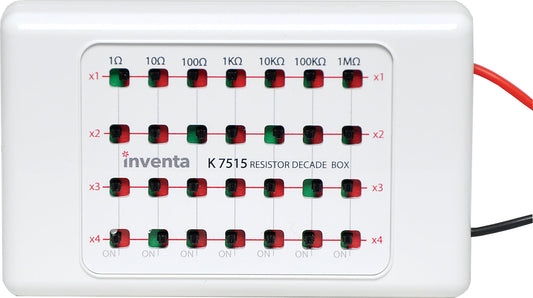 Resistor 1R-10M Decade Box Kit K7515
