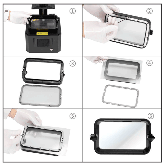 3D Resin Printer Release Film to Suit Creality 3D Resin Printer K8622
