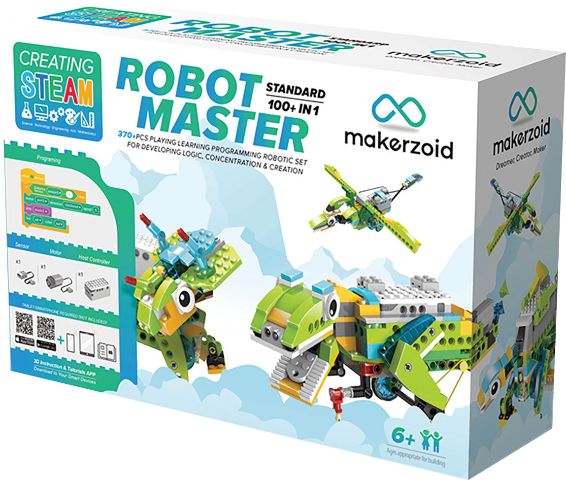 Educational Electronics Makerzoid Robot Master Standard 100 In 1 Set K8672
