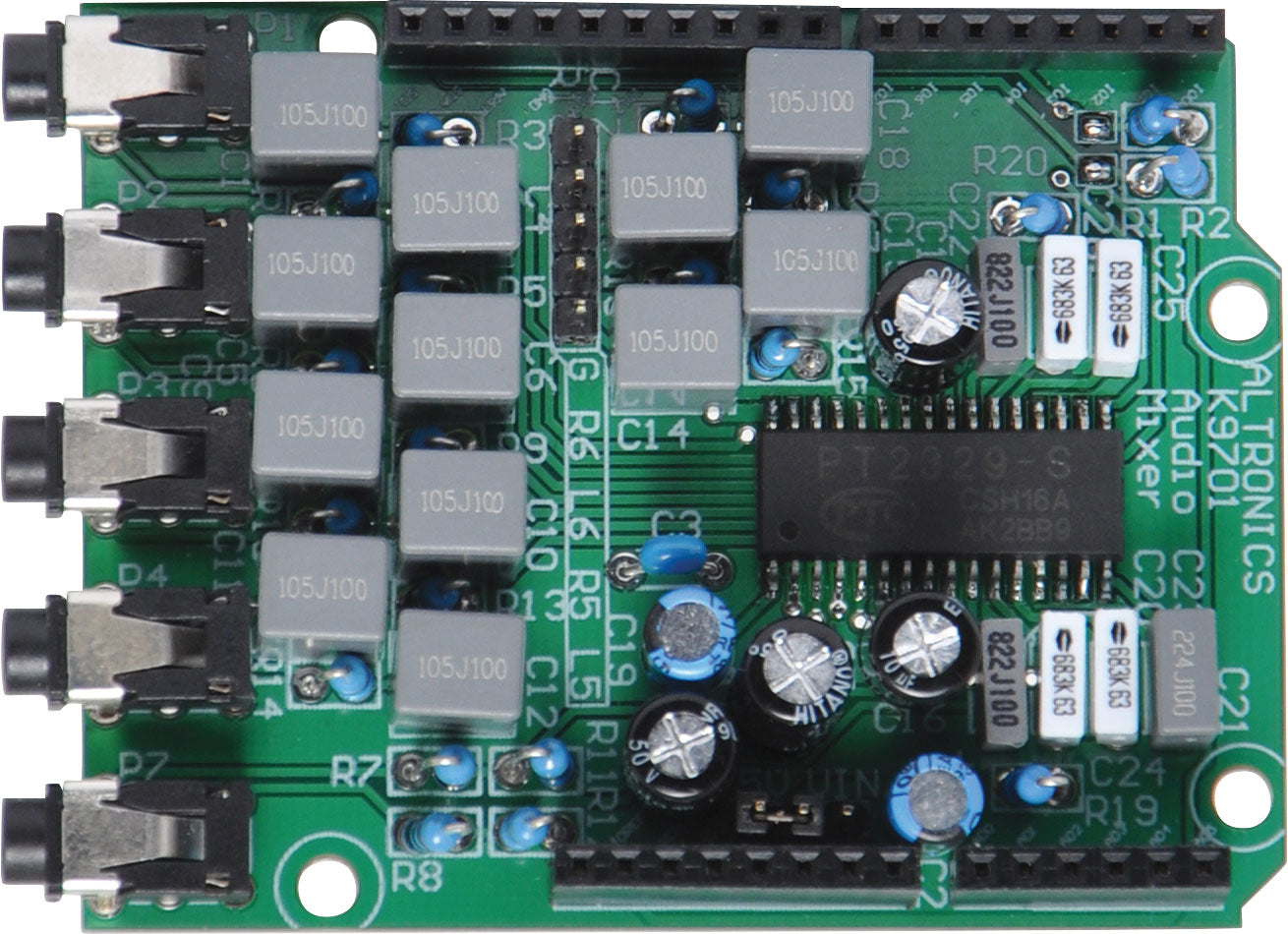 Audio Kit PT2329 Digital Audio Shield For Arduino Kit K9701