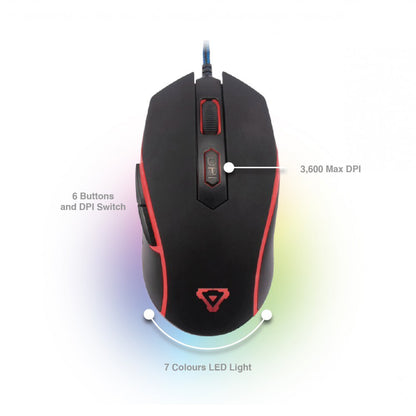 LASER PC Gaming Combo KBX-PCGACOM-L