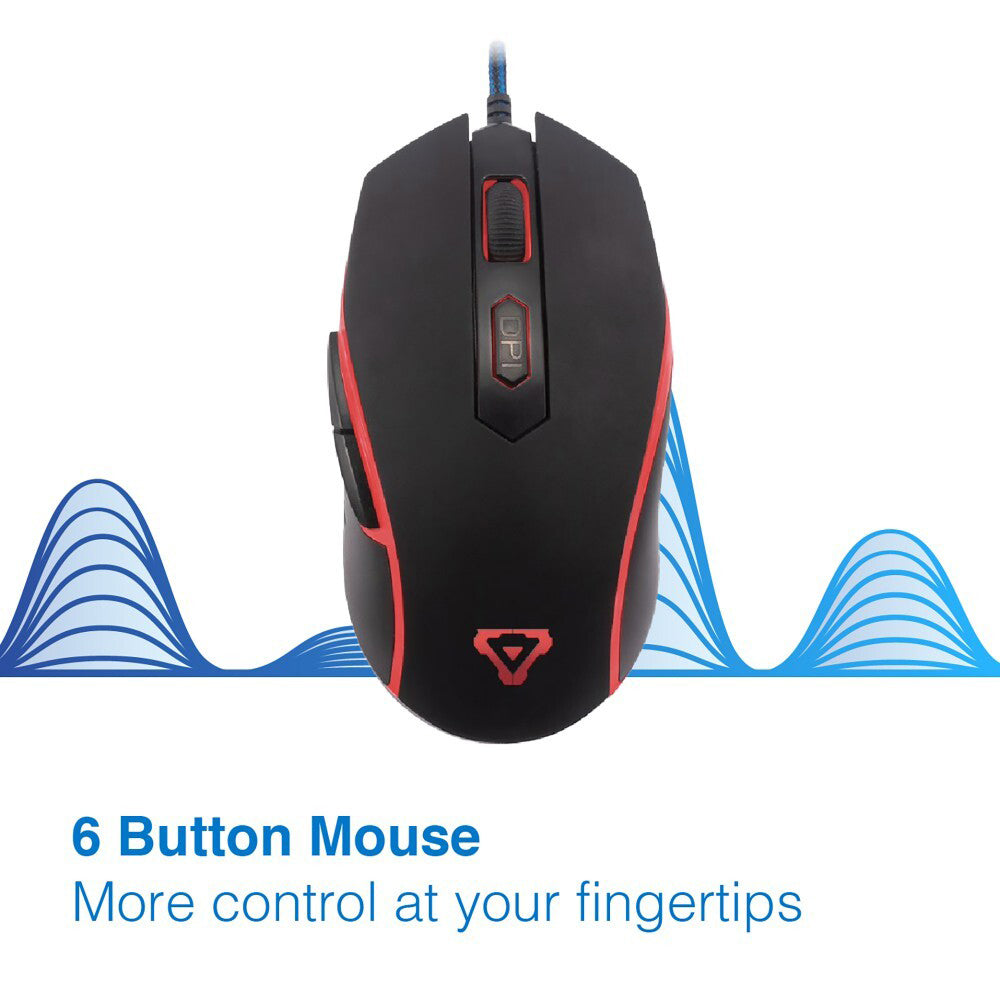 LASER PC Gaming Combo KBX-PCGACOM-L