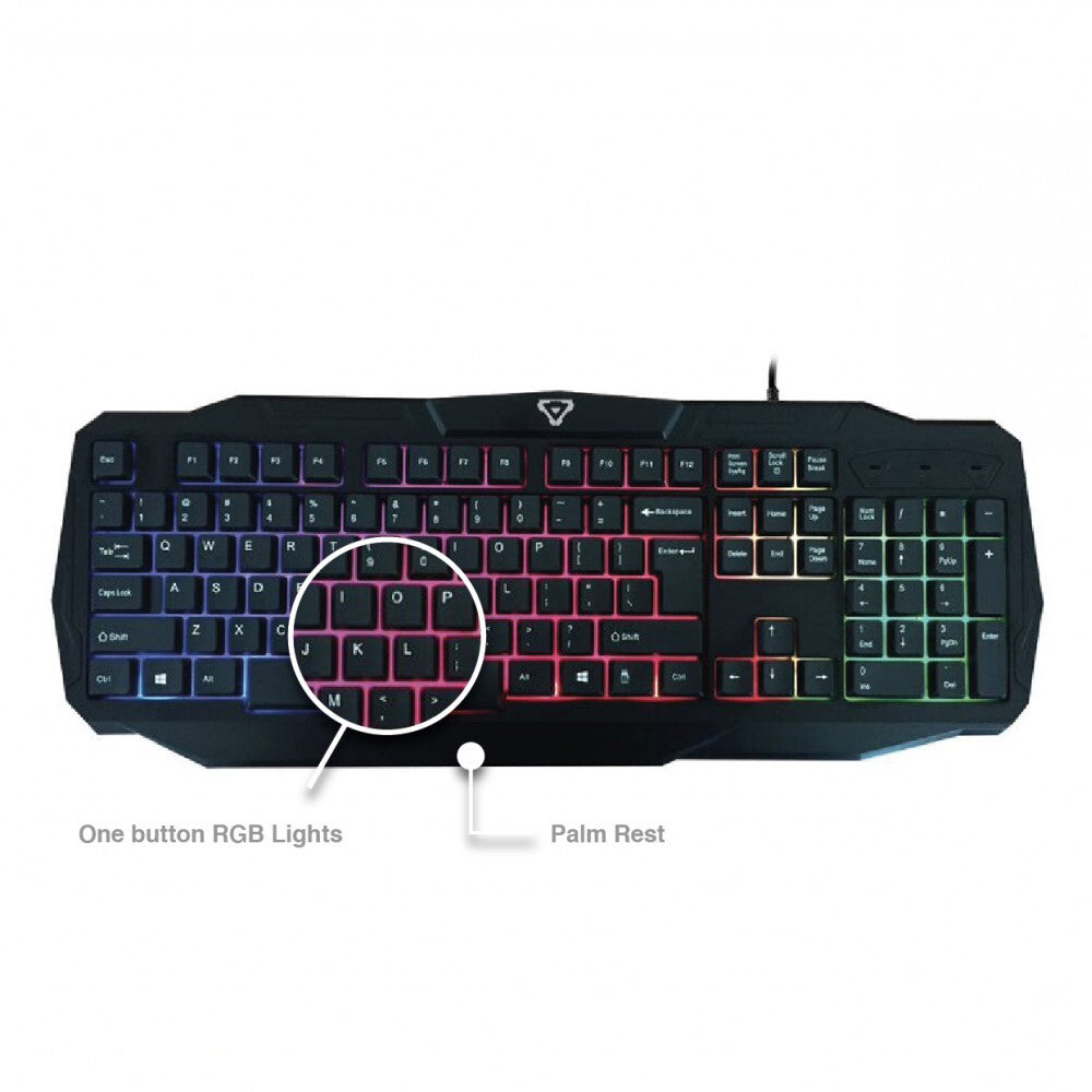 LASER PC Gaming Combo KBX-PCGACOM-L