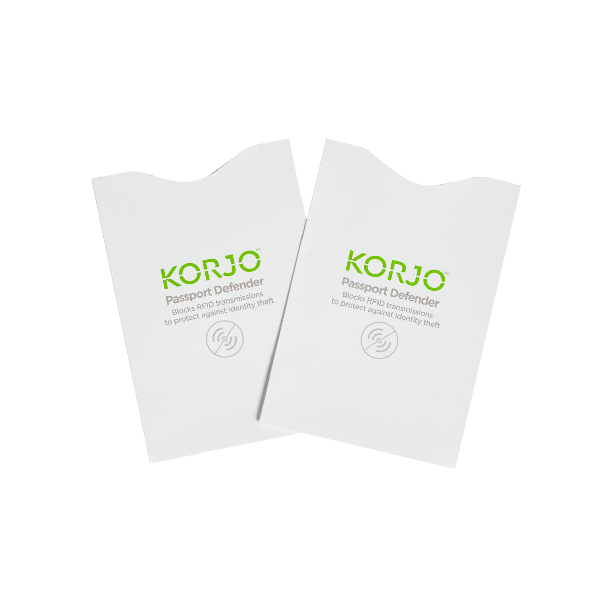 Korjo RFID Passport Defender 2Pk RFIDPP2