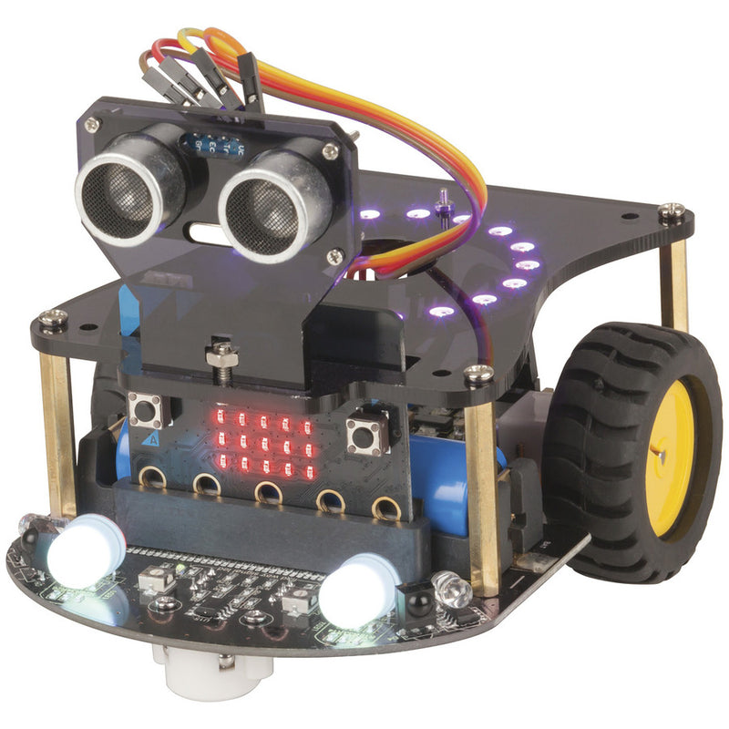 Duinotech Mini Smart Car Robot Kit with Micro:bit - STEM KR9262