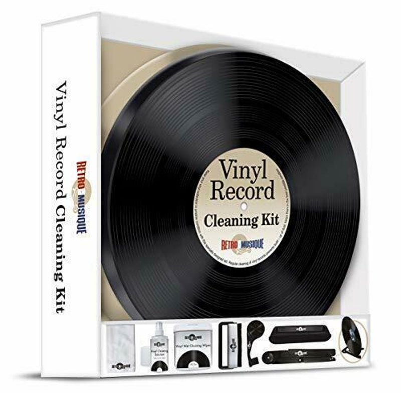 Retro Musique - Vinyl Cleaning Kit Round Tin KXRM07