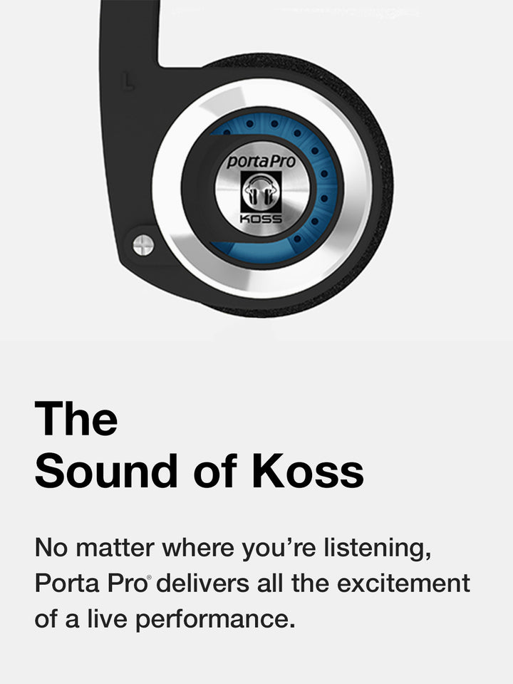 Koss Porta Pro KTC (Touch Control) On-Ear Headphones PORTAPROKTC