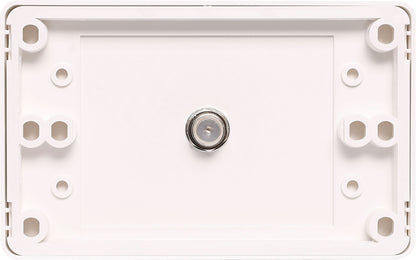 Wall Plate F Type Antenna/Aerial Single Outlet L1038