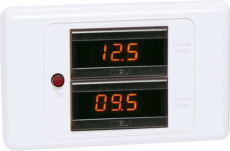 Battery Monitoring 100A DC Power Shunt Box With Panel Meter L1045