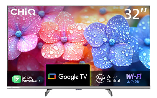 CHIQ 32" 12VDC LED TV Portable Smart Google L32M9P