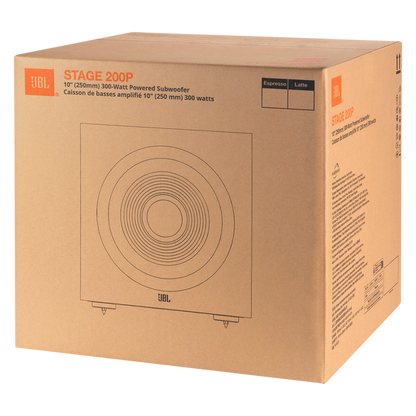 JBL Stage 2 200P Subwoofer 10in Black STAGE2200PBLK