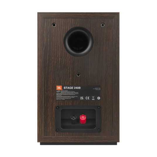 JBL Stage 2 240B Bookshelf Loudspeaker Black STAGE2240BBLK