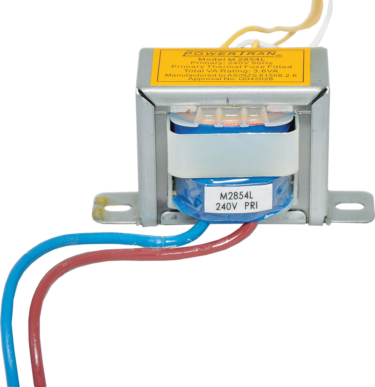 EI Core Transformer 24V / 240V 150mA Centre Tapped EI Core Transformer M2854L