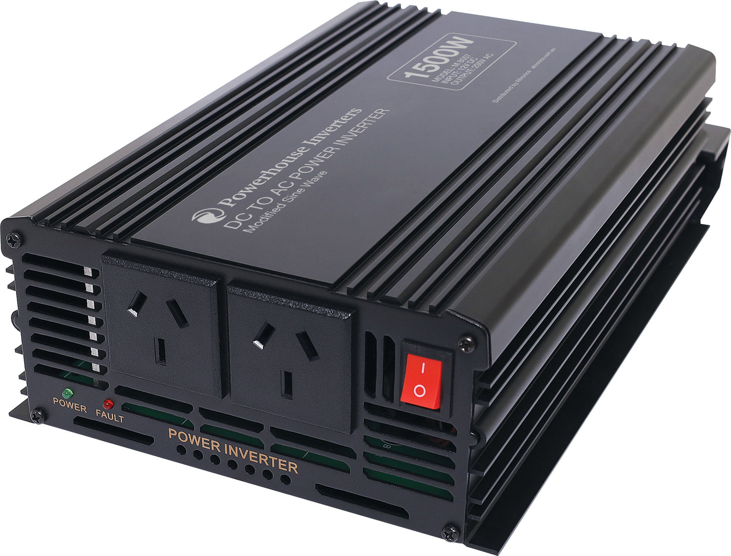 DC-AC Power Inverter 1500W 12V DC To AC Modified Sine Wave Power Inverter M8057