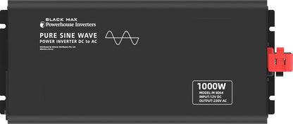 DC-AC Power Inverter 1000W 12V DC To AC Pure Sine Wave Power Inverter M8064