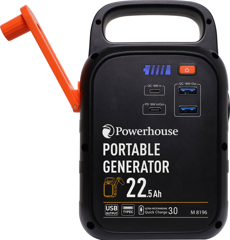 Power Inverter USB Portable DC Power Generator & Camp Light 83Wh M8196