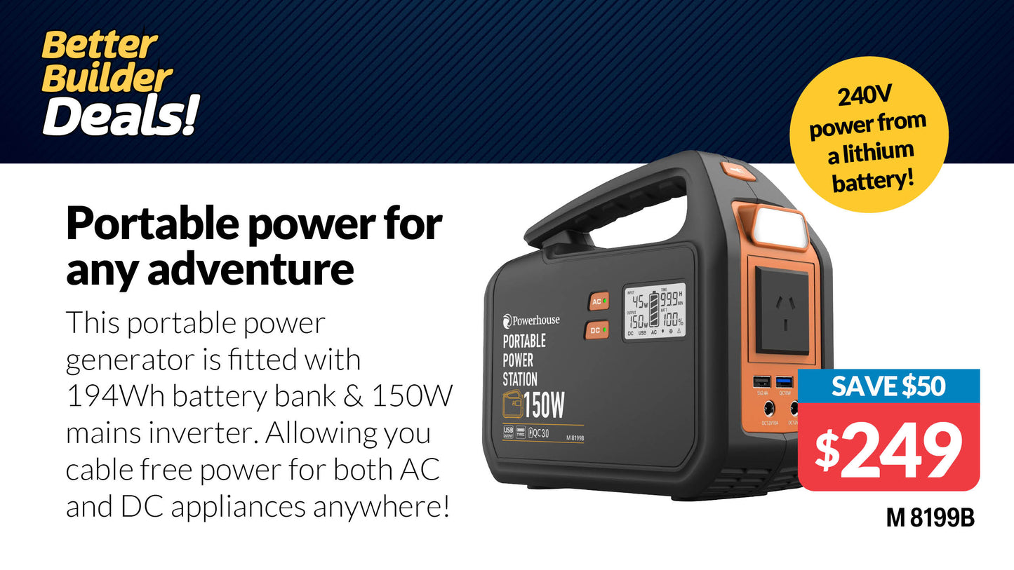 DC-AC Power Inverters Portable Solar Power Generator 150W M8199B