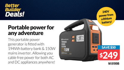 DC-AC Power Inverters Portable Solar Power Generator 150W M8199B