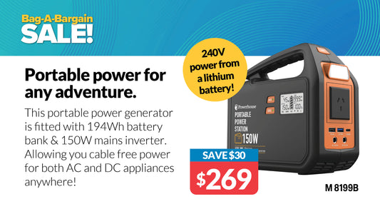 DC-AC Power Inverters Portable Solar Power Generator 150W M8199B