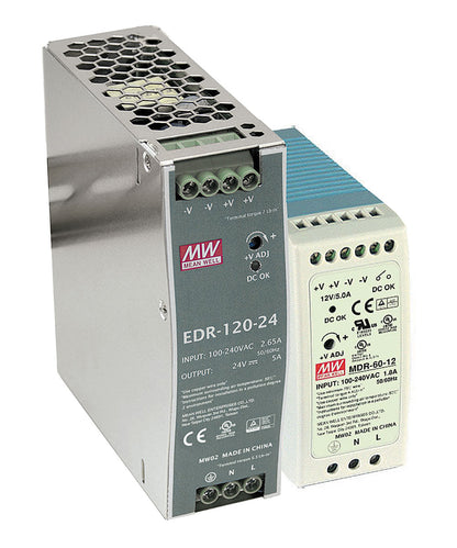 DIN Rail AC/DC Supplies MDR-60-12 60W 12VDC 5A DIN Rail Switchmode Power Supply M8405A