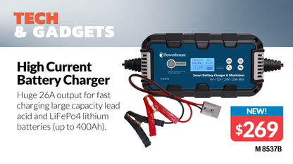 Battery Charger Automotive 26A M8537B