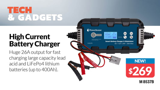 Battery Charger Automotive 26A M8537B