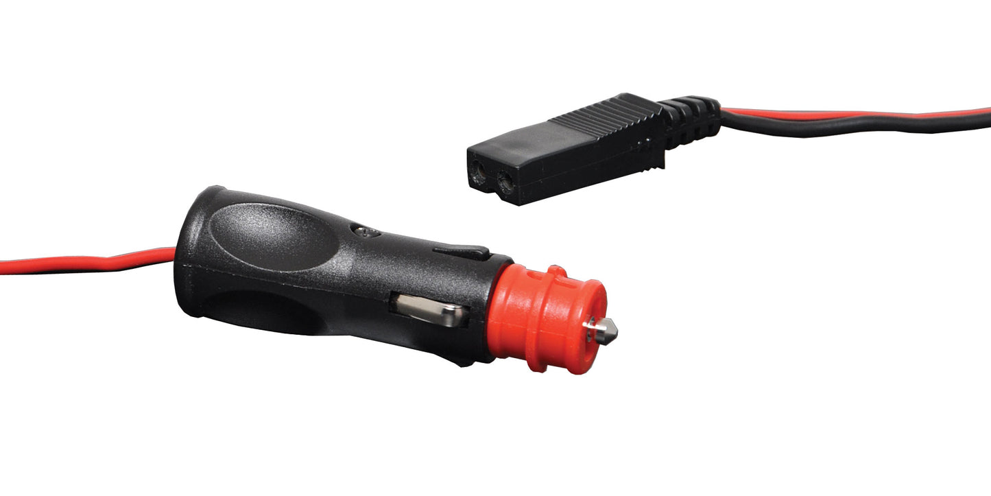 DC Power Cables Car Accessory to 2 Pin Thermoelectric Cooler / Warmer Plug 1.8m M8608