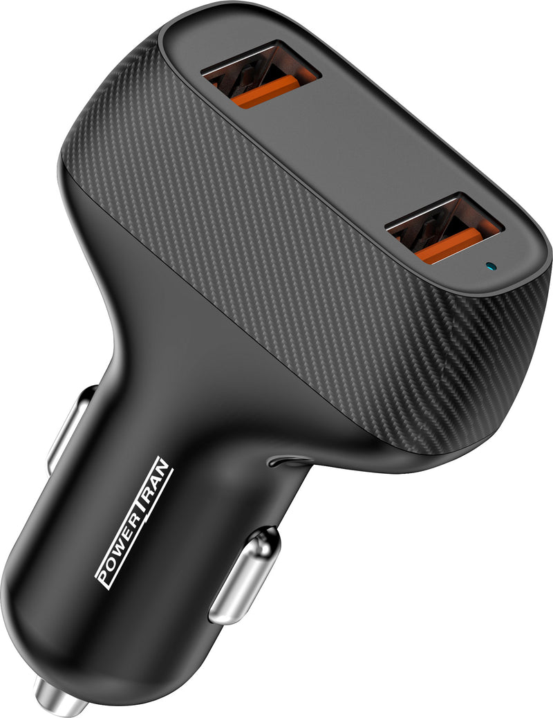 Car Charger QC3.0/36W Dual USB M8630A