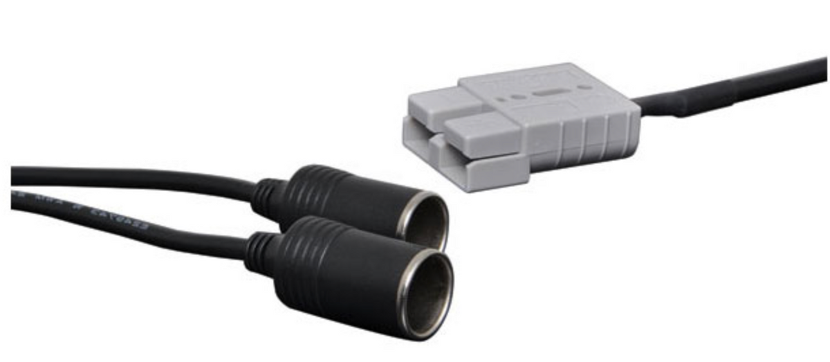 Dc Accessory Cable DC Power Cables 0.3m Dual Car Accessory Socket To Anderson Style Cable ...