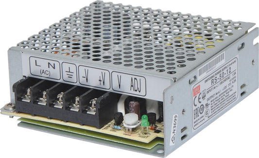 Enclosed AC/DC Supply RS-50-12 50W 12VDC Switchmode Power Supply M8733