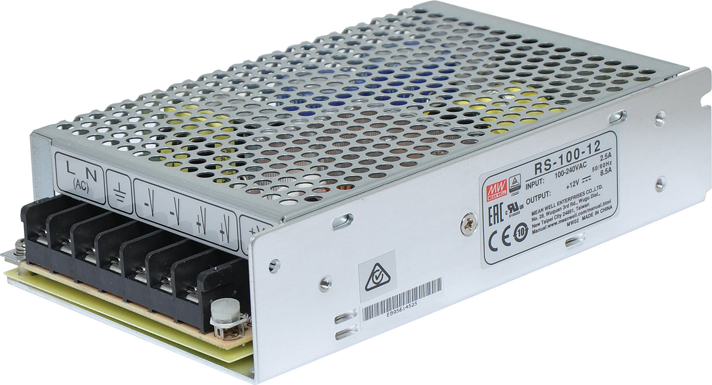 Enclosed AC/DC Supply RS-100-5 80W 5VDC Switchmode Power Supply M8725