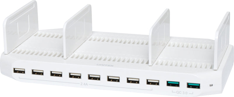 Desktop USB Charger 10 Port 19.2A High Current M8882A