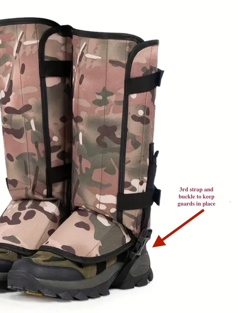 Snake-proof Gaiters: Waterproof Protection Leg Protector - Camouflage (MC48637)