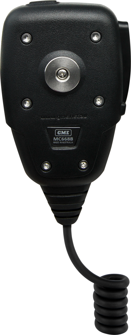 GME MC668B-IP Professional Grade IP67 OLED Speaker Microphone With GPS MC668B-IP