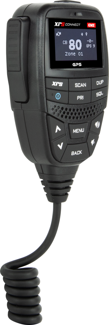 GME MC668B-IP Professional Grade IP67 OLED Speaker Microphone With GPS MC668B-IP