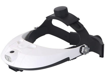 Headband Magnifier LED Interchangeable Lens MG81001-H