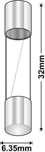 MGC Glass Fuse 3AG MGC4