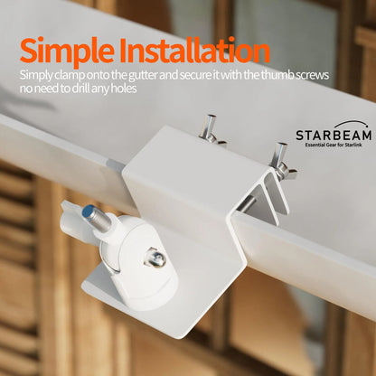 Starbeam Starlink Mini Roof Gutter Mount SAT-SB-00099