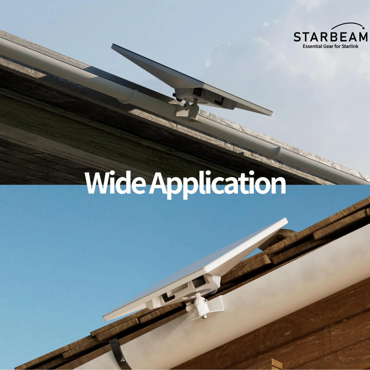Starbeam Starlink Mini Roof Gutter Mount SAT-SB-00099