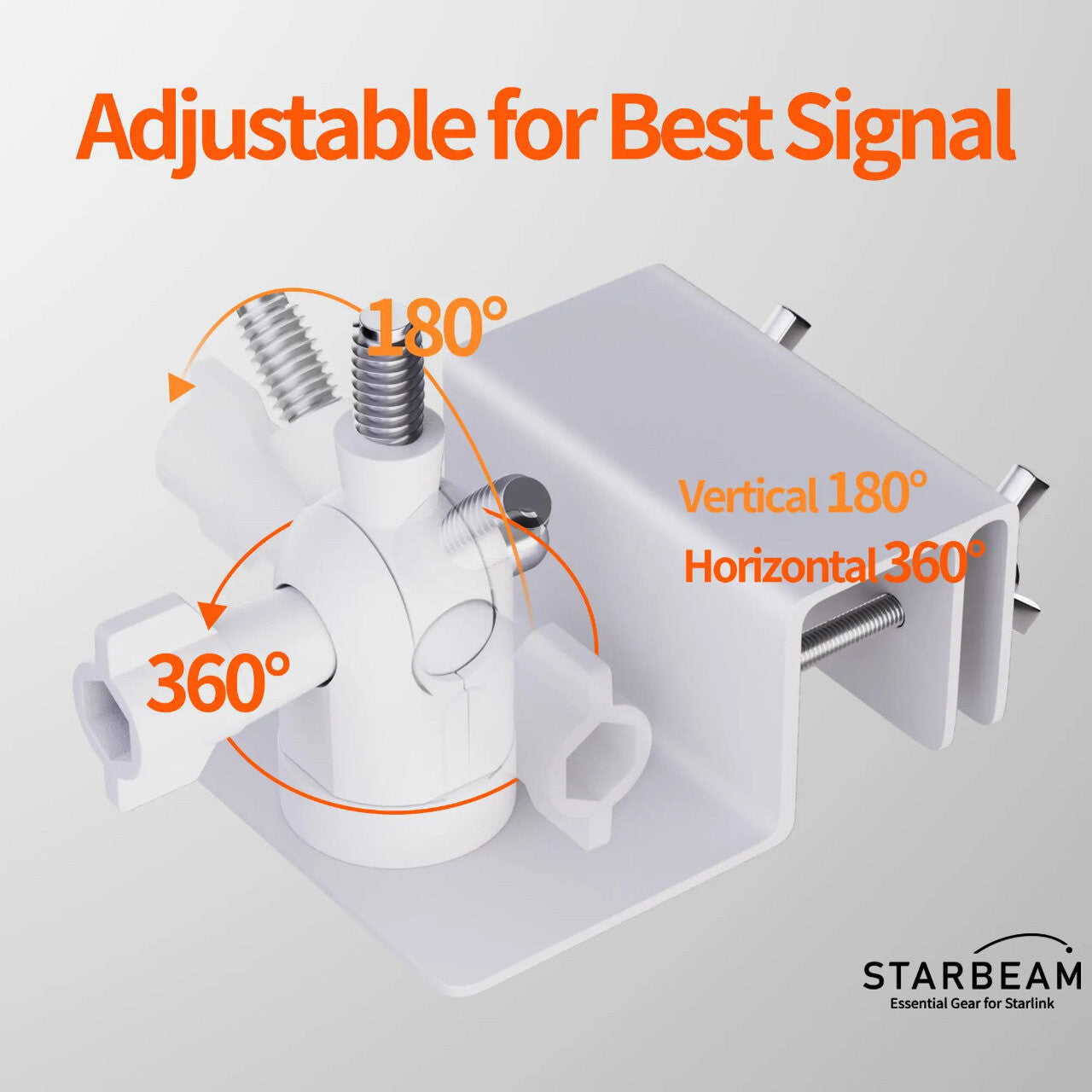 Starbeam Starlink Mini Roof Gutter Mount SAT-SB-00099