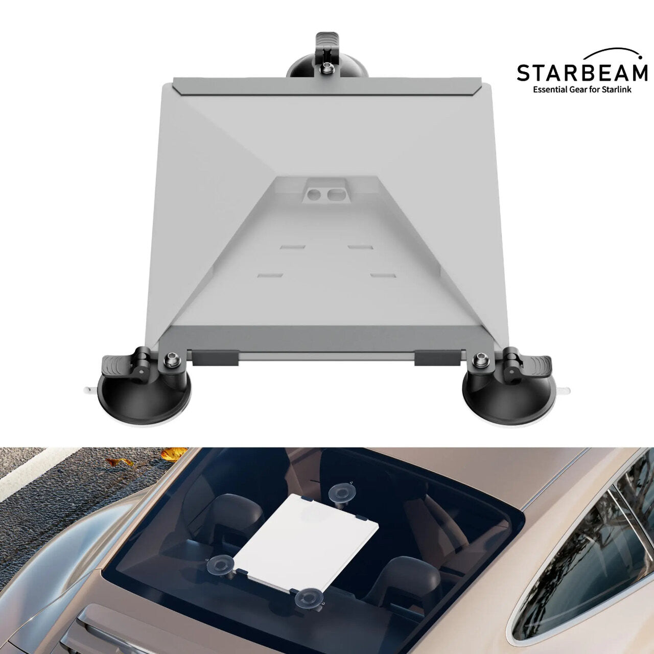 Starbeam Starlink Mini 3 suction Cup Mount Sunroof/window SAT-SB-00105