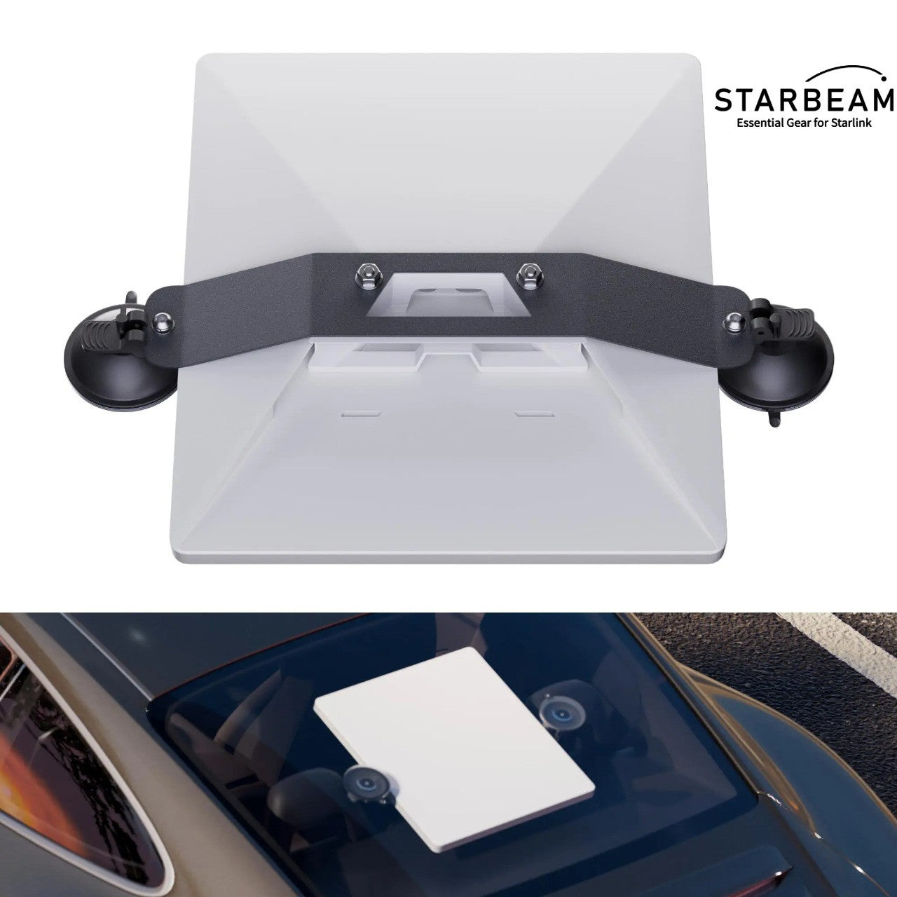 Starbeam Starlink Mini 3 suction Cup Mount Sunroof/window SAT-SB-00105