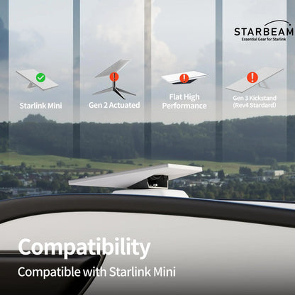Starbeam Starlink Mini Mobility Anti-theft Kickstand Mount Aluminium SAT-SB-00103