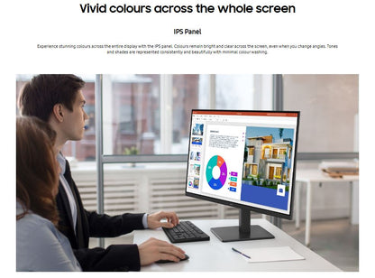 Samsung 27" FHD 1920x1080 Ips 16: 9 Tilt 2x HDMI MNS-LS27F320GAEXX
