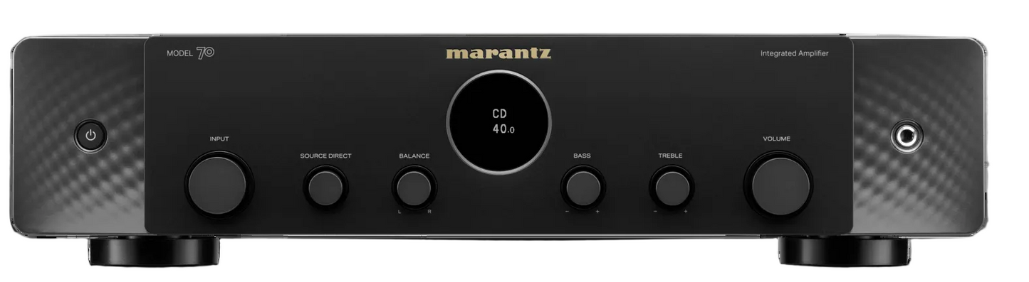 Marantz Stereo Amplifier 2x50w Hdmi Optical/coax Phono Black MODEL70/AU1B