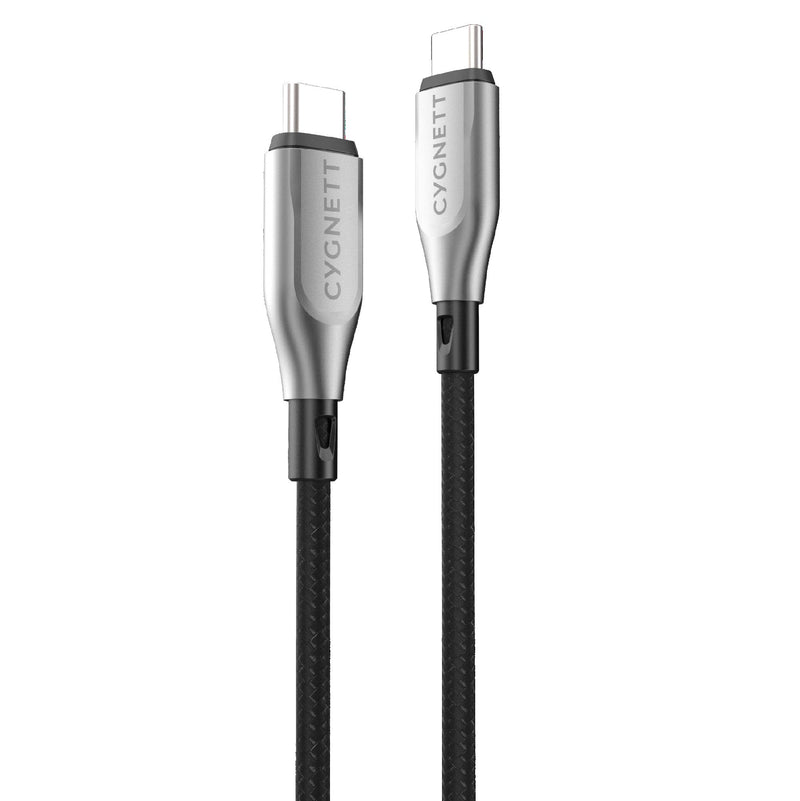 Cygnett Armoured USB-C To USB-C Cable 2m Black CY4676PCTYC