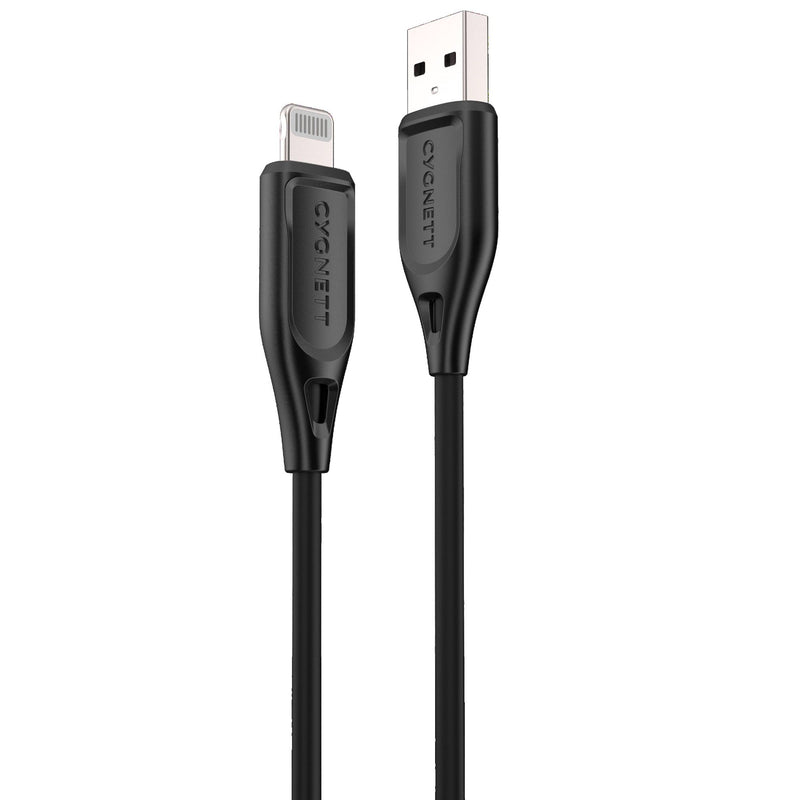 Cygnett Lightning To USB-A Cable 1m Black CY4699PCCAL